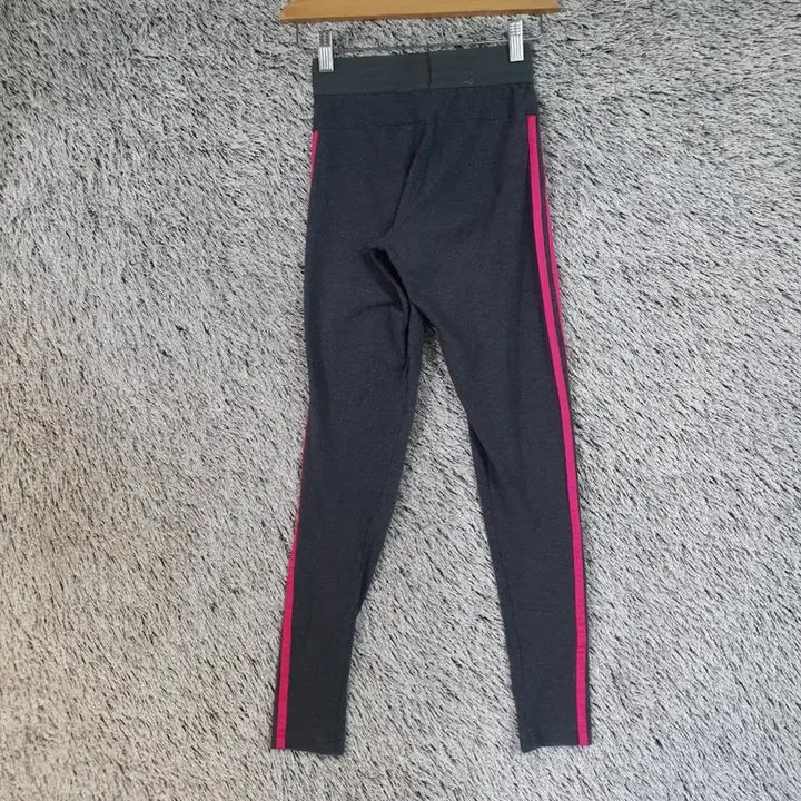[BUNJANG] Adidas Three-Stripes Leggings - Grey &amp; Pink (Women&