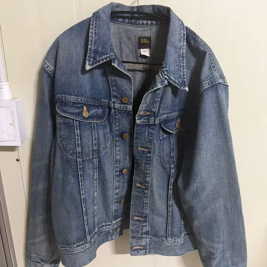 [BUNJANG] RRL Leland Denim Jacket L / rrl lot271 리랜드 L