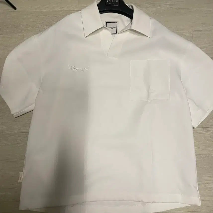 [BUNJANG] Wooyoungmi 25SS Open Collar T-Shirt / 우영미 25ss 오픈 카라 티셔츠 판매합니다.