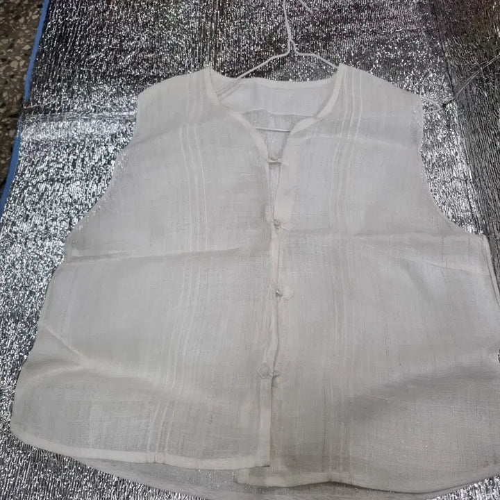 [BUNJANG] Domestic Ramie Vest / 국산 모시 조끼