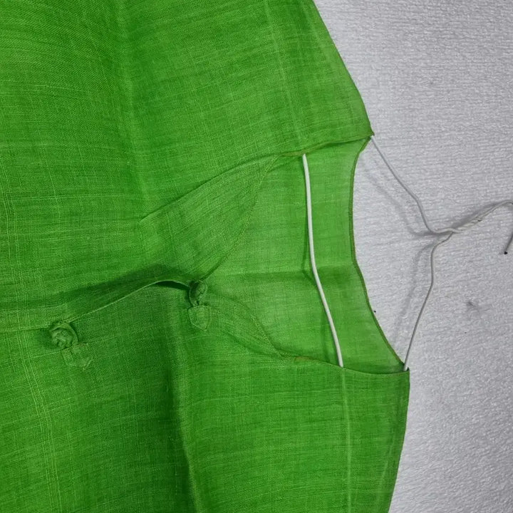 [BUNJANG] Green Ramie Vest / 초록색 모시 조끼