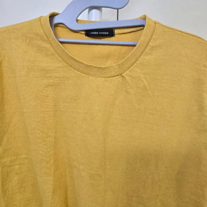 [BUNJANG] Codes Combine Yellow Short Sleeve T-Shirt / CODES COMBINE 옐로우 반팔 티셔츠