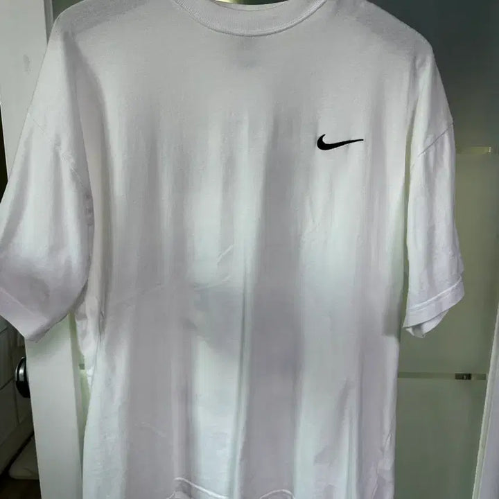 [BUNJANG] Stussy x Nike Collaboration Long Sleeve T-Shirt - White / 스투시 나이키 콜라보 긴팔 티셔츠 화이트