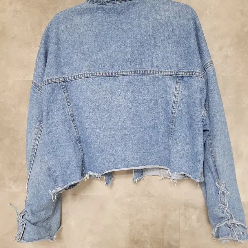 [BUNJANG] LAP Cut-Hem Denim Jacket / LAP청자켓