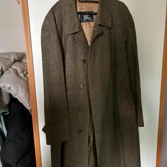 [BUNJANG] Burberry Herringbone Coat / 버버리 헤링본코트