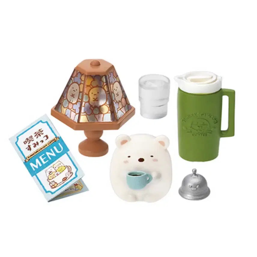 [BUNJANG] Re-Ment Sumikko Gurashi Sumikko Cafe Teahouse Miniature Figure No. 2 / 리멘트 식완 스미코구라시 스밋코 카페 찻집 미니어처 피규어 2번