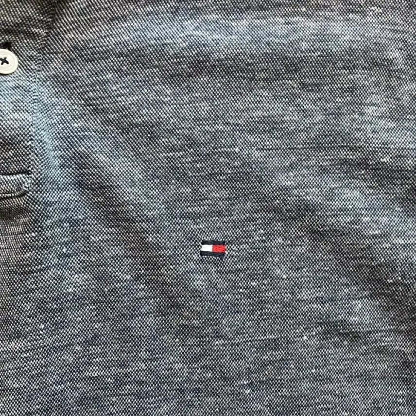 [BUNJANG] Tommy Hilfiger Mixed Grey Polo Shirt L (100) / 타미힐피거 믹스 그레이 카라티 L 사이즈 (100)