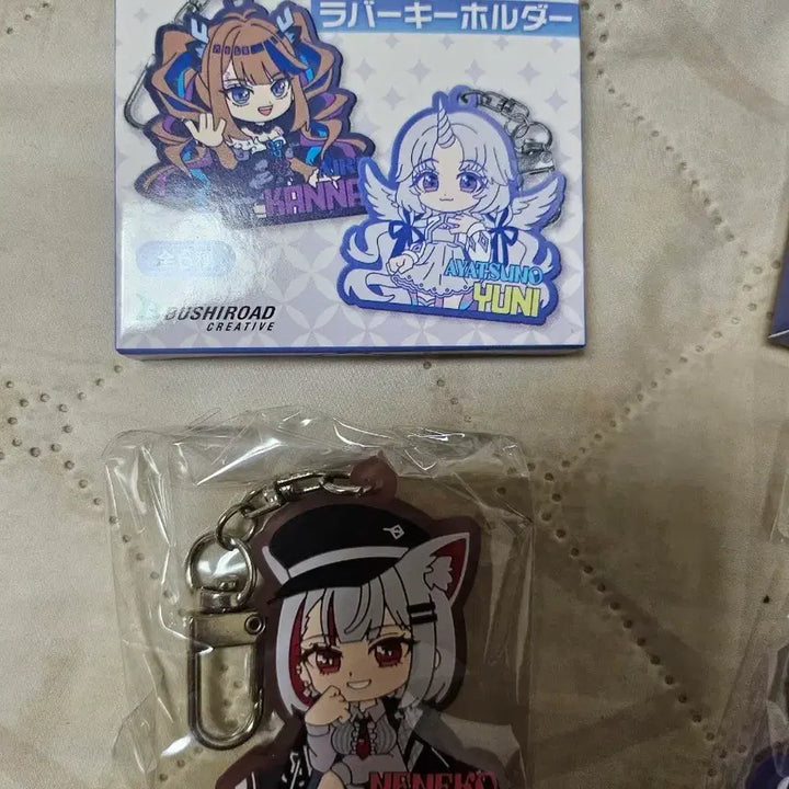 [BUNJANG] Stellive 2024 Rubber Strap Set (Shiro &amp; Yuni) / 스텔라이브 2024 러버스트랩 시로,유니 일괄