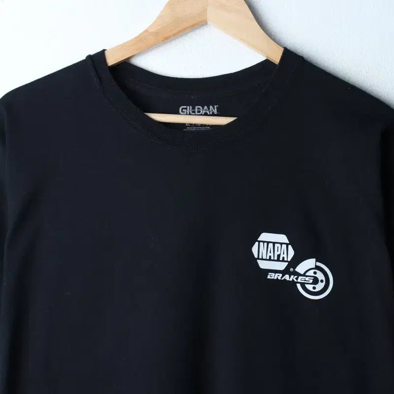 [BUNJANG] Gildan USA XL-2XL Back Printing T-Shirt / (XL-2XL) 길단 반팔 티셔츠 USA 빅사이즈 백프린팅-7610