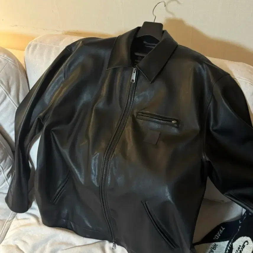[BUNJANG] Carhartt Leather Jacket / 칼하트 가죽자켓