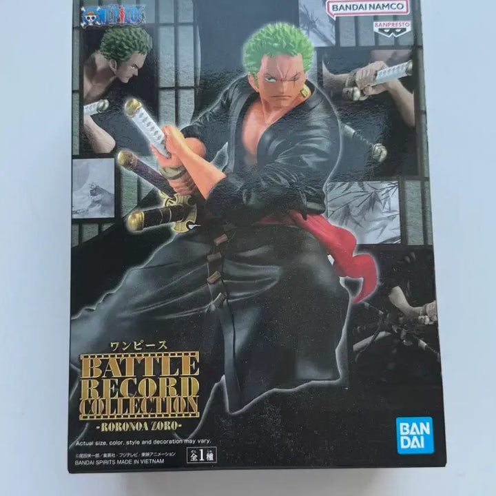 [BUNJANG] Banpresto One Piece Battle Record Collection Roronoa Zoro Figure / (일본)반프레스토 원피스 배틀 레코드 콜렉션 롤로노아 조로 피규어