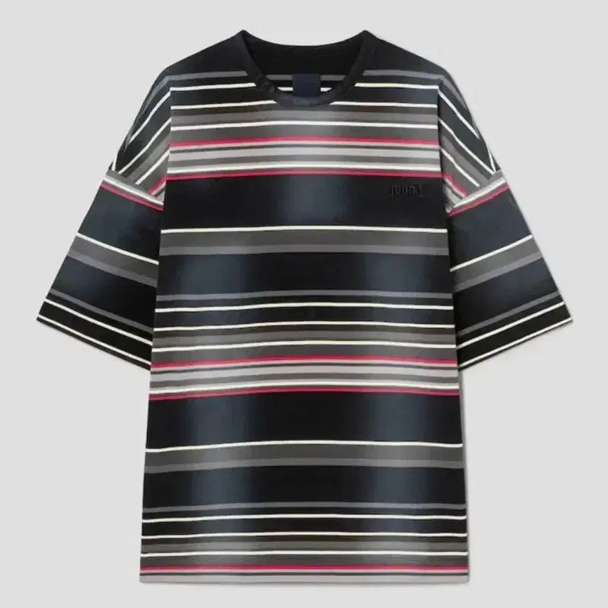 [BUNJANG] Juun.J 26SS Multi Stripe Short Sleeve T-Shirt (M) / 준지 26ss 멀티 스트라이프 반팔(M)