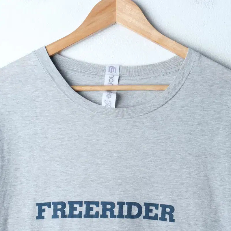 [BUNJANG] Nonnative Lettering Half Sleeve T-Shirt Grey / (L) 논네이티브 반팔 티셔츠 레터링 그레이 일본-7615