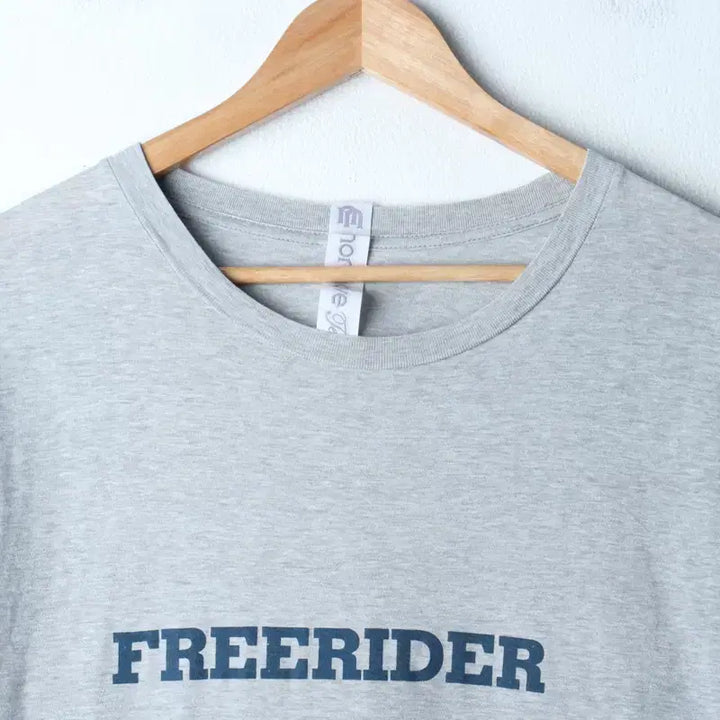 [BUNJANG] Nonnative Lettering Half Sleeve T-Shirt Grey / (L) 논네이티브 반팔 티셔츠 레터링 그레이 일본-7615