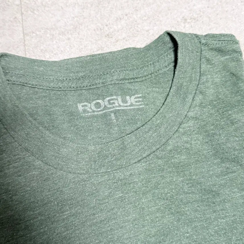 [BUNJANG] Rogue Fitness Basic T-Shirt Forest Green / [L] 로그 피트니스 Rogue 베이직 티셔츠 포레스트 그린