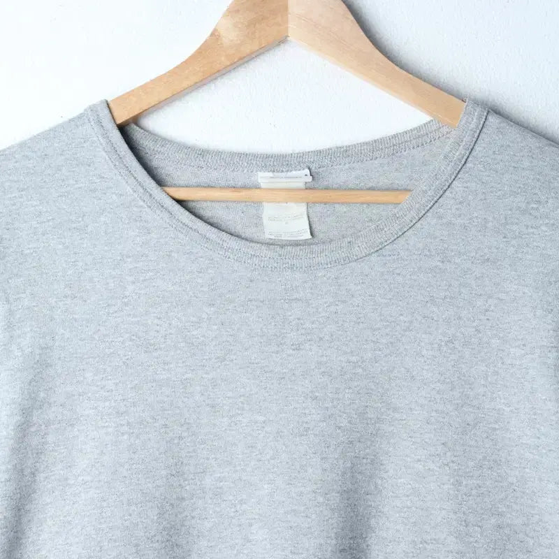 [BUNJANG] Champion Reverse Weave T-Shirt Grey / (L-XL) 챔피온 반팔 티셔츠 리버스위브 그레이 무지-7619