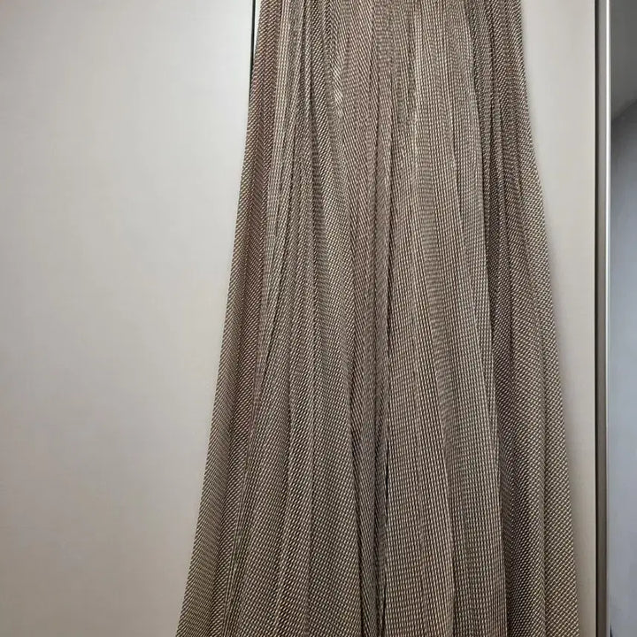 [BUNJANG] TIME 2022 Long Pleated Skirt / 22년 타임 롱플리츠 스커트