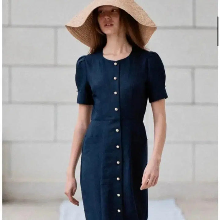 [BUNJANG] Sienne Julia Goldish Dress / 여성여자 S(44~55)-시엔느 줄리아 골디쉬 드레스 봄 여름원피스하객룩