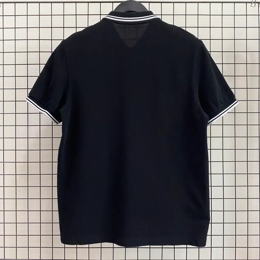 [BUNJANG] Fred Perry Twin Tipped Polo Shirt Black / <L> 프레드페리 트윈팁 PK 카라티 블랙 매장판