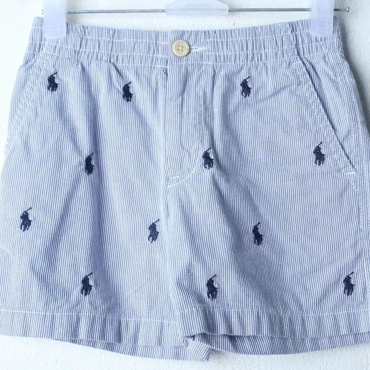 [BUNJANG] Polo Ralph Lauren Kids Banding Multi Pony Shorts / (F) 폴로 랄프로렌 반바지 팬츠 아동 키즈 밴딩 멀티포니-2638