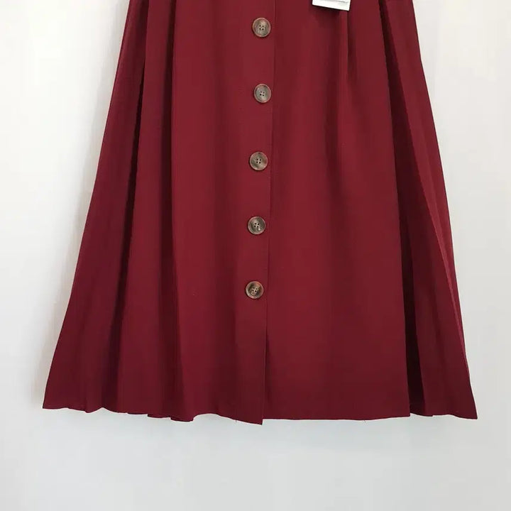 [BUNJANG] Vintage Belted Pleated Midi Skirt Women&