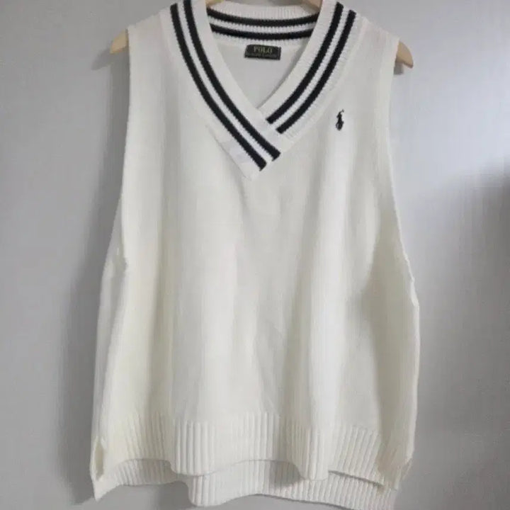 [BUNJANG] Polo Ralph Lauren V-Neck Vest / 폴로 랄프로렌 V넥 조끼