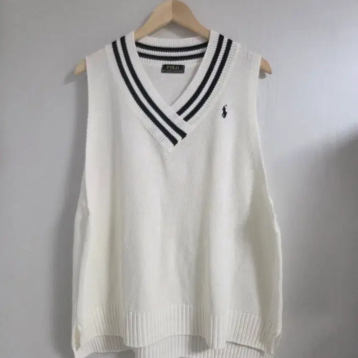 [BUNJANG] Polo Ralph Lauren V-Neck Vest / 폴로 랄프로렌 V넥 조끼
