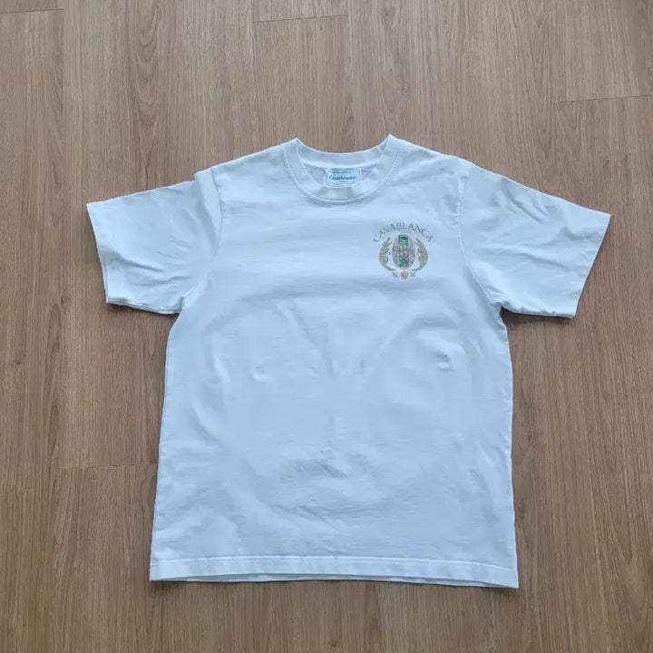 [BUNJANG] Casablanca White Logo T-Shirt / Casablanca 티셔츠