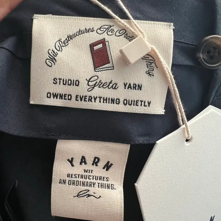 [BUNJANG] STUDIO YARN GRETA Smoked Indigo / STUDIO YARN 스튜디오얀 GRETA: SMOKED INDIGO