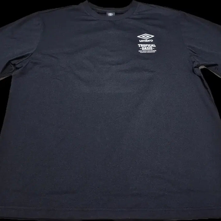 [BUNJANG] Umbro Tropical Oasis Paradise Fresh Short-Sleeve T-Shirt (Black, XL) / [새상품] 엄브로 트로피컬 오아시스 프레쉬 반팔 (블랙, 110)