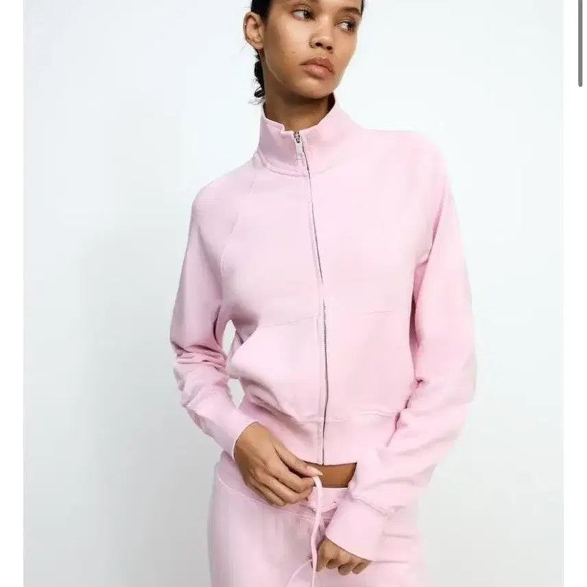 [BUNJANG] Zara Zip Sweatshirt (S) / [택있는새제품] 핏 색감 이쁨 정가 45,900원 자라 지퍼 스웻셔츠 s