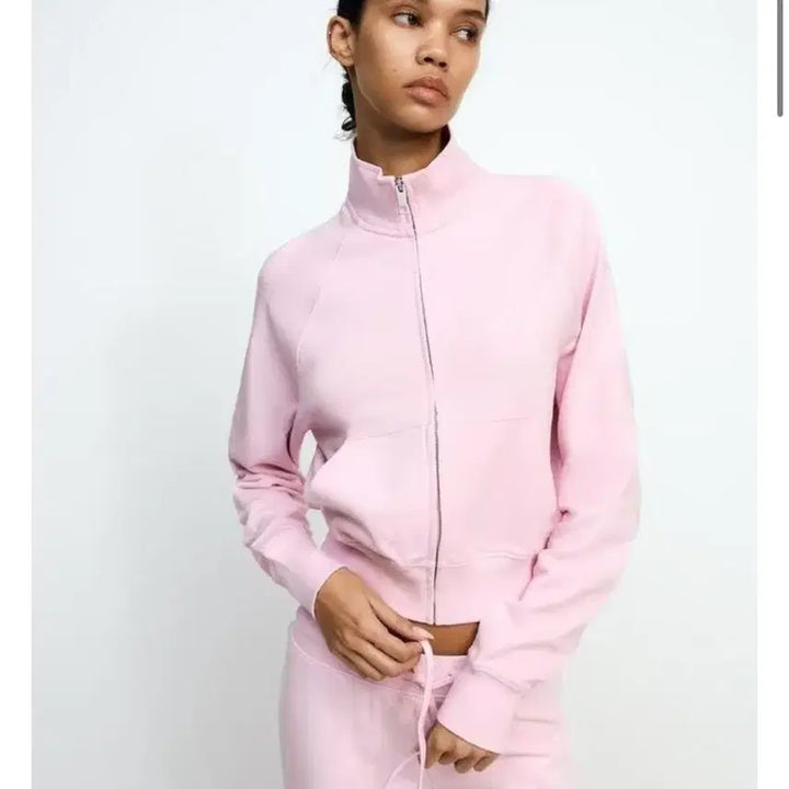 [BUNJANG] Zara Zip Sweatshirt (S) / [택있는새제품] 핏 색감 이쁨 정가 45,900원 자라 지퍼 스웻셔츠 s