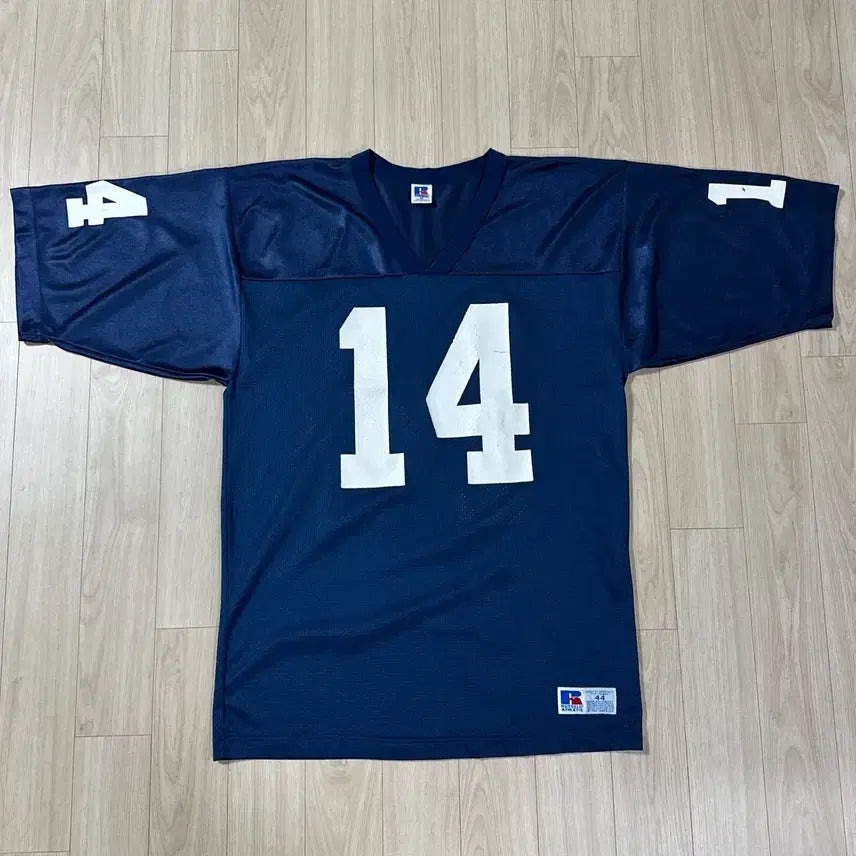 [BUNJANG] Russell Athletic Navy Football Jersey 44 / Russell Athletic  러셀 네이비 풋볼 져지 44