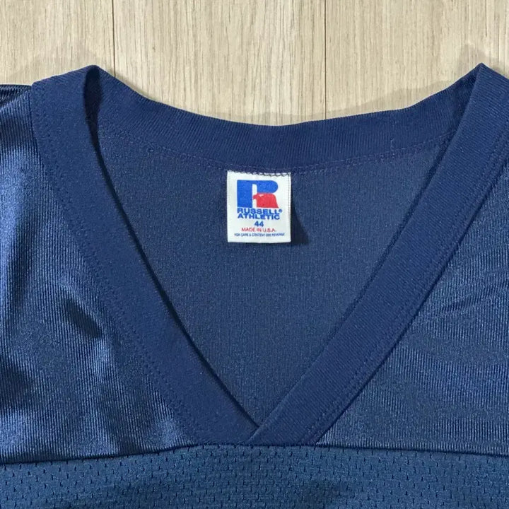 [BUNJANG] Russell Athletic Navy Football Jersey 44 / Russell Athletic  러셀 네이비 풋볼 져지 44