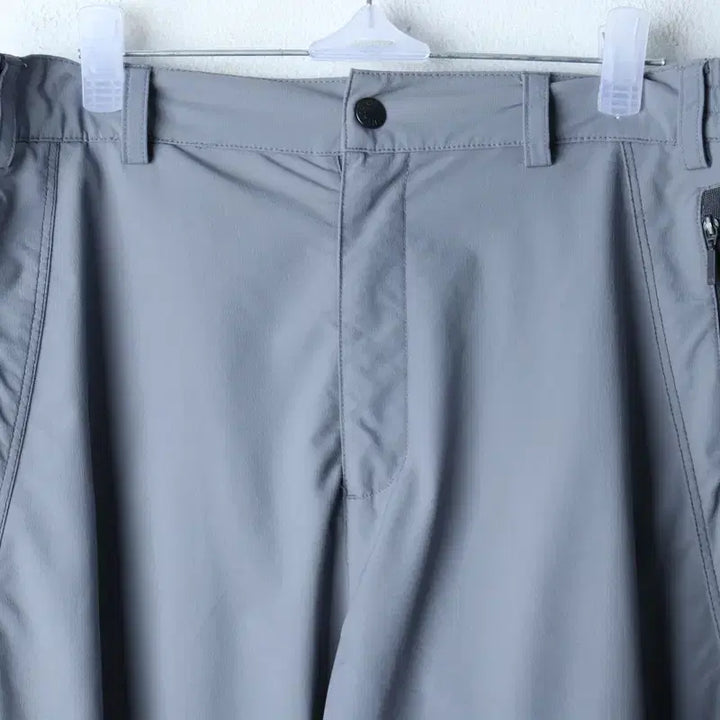 [BUNJANG] The North Face XL Functional Hiking Training Pants - Grey / (XL) 노스페이스 트레이닝복 바지 등산 기능성 밴딩 그레이-264D