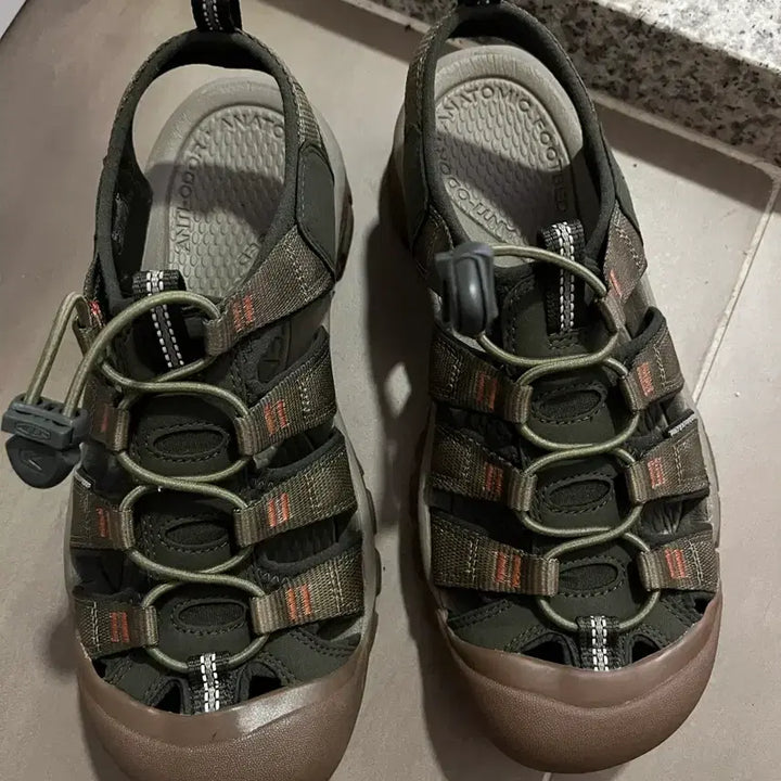 [BUNJANG] Keen Newport H2 Olive Green Sandals (Size 250) / 킨 keen 뉴포트 H2 올리브 그린 250 1회착용