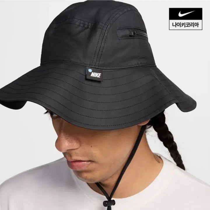 [BUNJANG] Nike Apex Wide Bucket Hat L Black / [새상품]나이키 에이펙스 와이드 버킷햇 L
