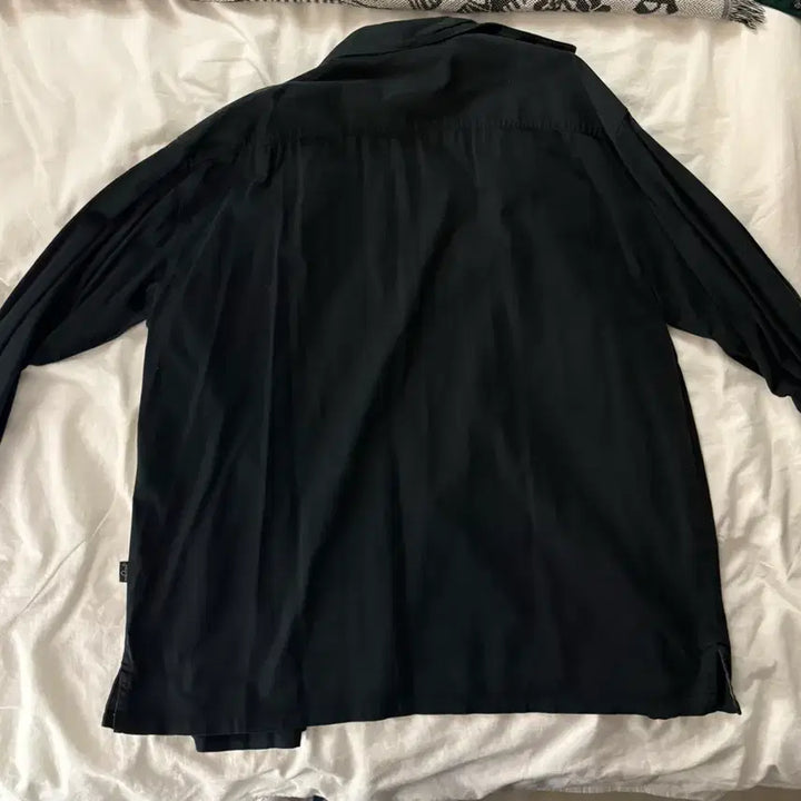 [BUNJANG] Sean John Signature Logo Cotton Work Shirt XXL / 션존(Sean John) 시그니처 로고 코튼 셔츠 XXL