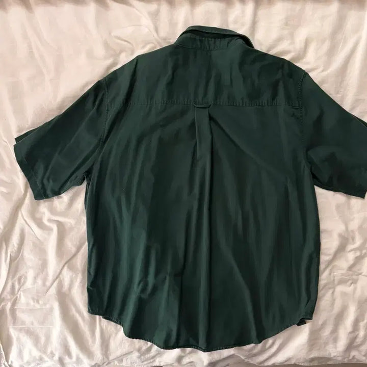 [SOLD OUT] 칼하트 럭드 플렉스 리그비 반팔 셔츠 (다크 그린 / XL)