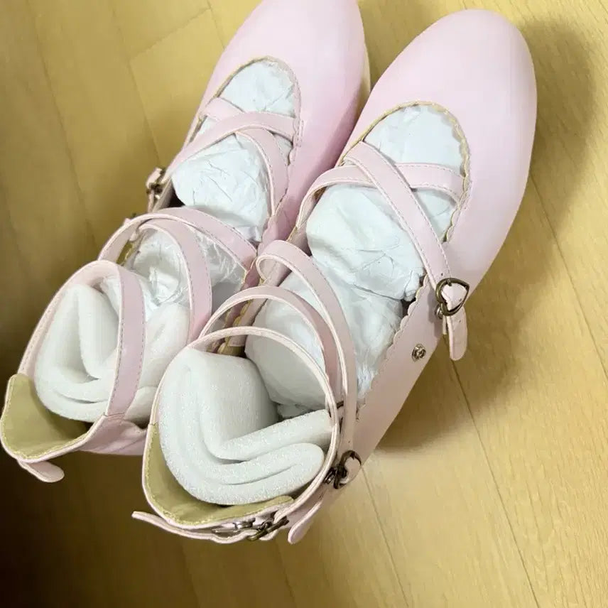 [BUNJANG] Baby Victorie Shoes Pink / 베이비 빅투와르 슈즈 핑크