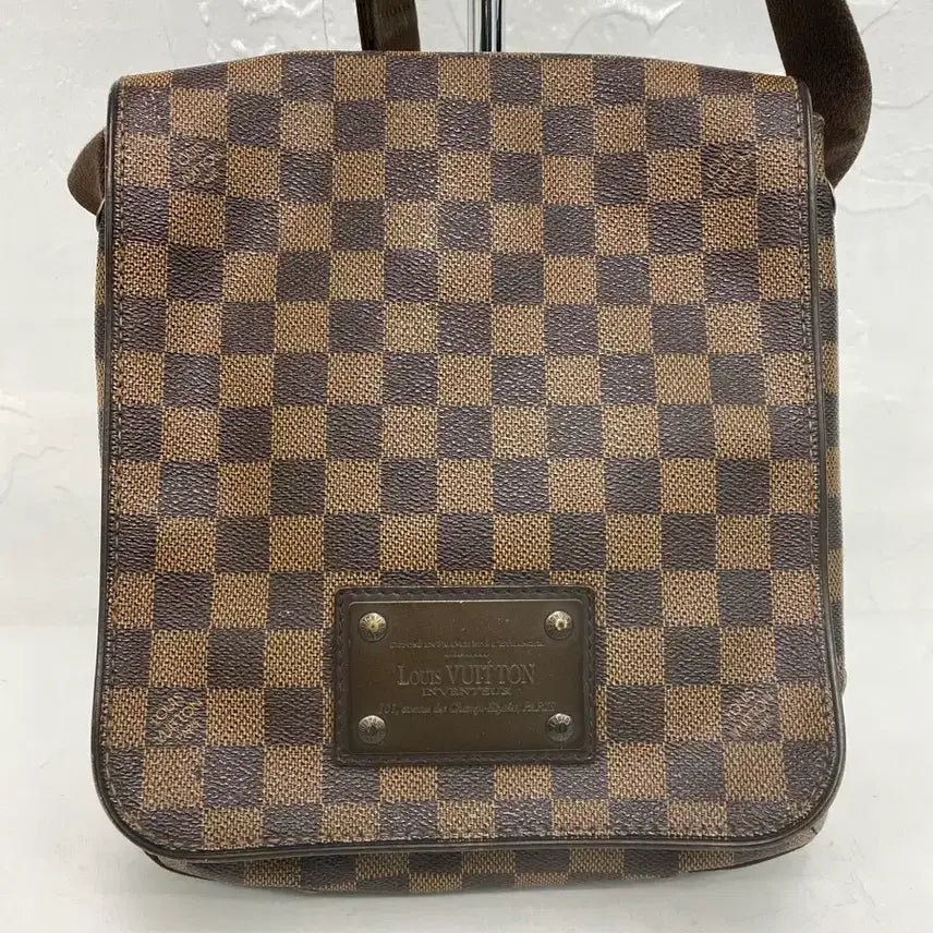 [BUNJANG] Louis Vuitton Damier Brooklyn Crossbody Bag / 루이비통 다미에 브루클린 크로스백