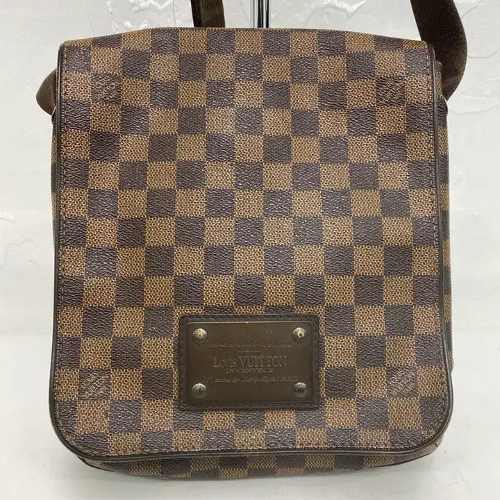 [BUNJANG] Louis Vuitton Damier Brooklyn Crossbody Bag / 루이비통 다미에 브루클린 크로스백
