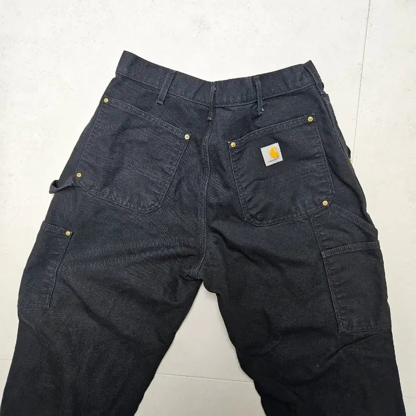 [BUNJANG] Carhartt B01 Double Knee Work Pants Black 34x30 / 칼하트 b01 더블니 블랙 34x30