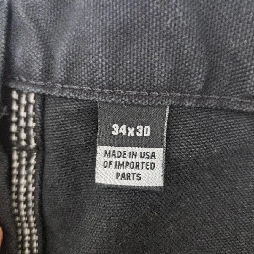 [BUNJANG] Carhartt B01 Double Knee Work Pants Black 34x30 / 칼하트 b01 더블니 블랙 34x30