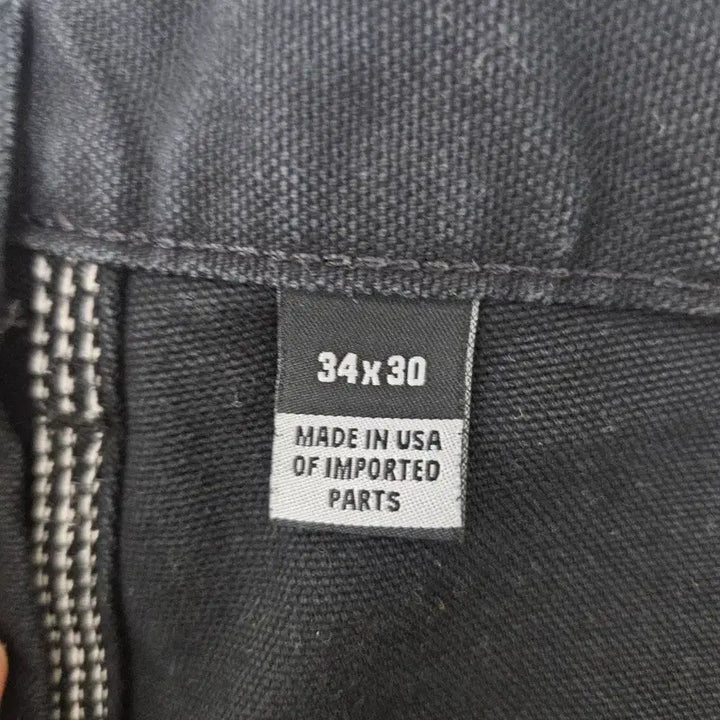 [BUNJANG] Carhartt B01 Double Knee Work Pants Black 34x30 / 칼하트 b01 더블니 블랙 34x30