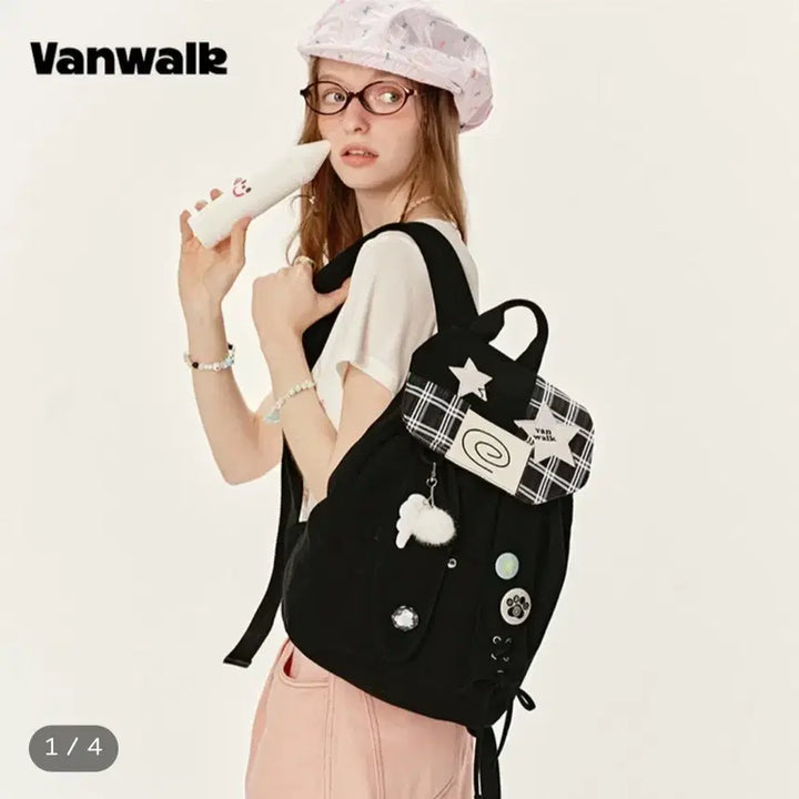[BUNJANG] Beanwork Universe Backpack Black / 반워크 유니버스백팩 블랙