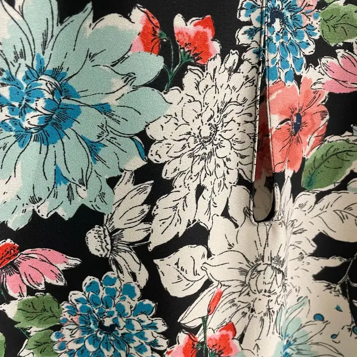 [BUNJANG] Zara Floral/Dot Pattern Dress S / 자라 플라워/도트 패턴 원피스 s