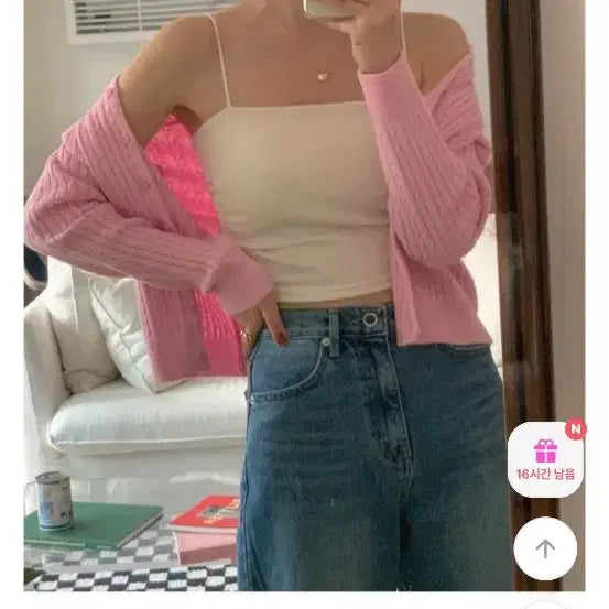 [BUNJANG] Frenchofthe Drawer Shirring Crop Tank Top (Crop/Black) / 프렌치오브 셔링 크롭 나시(크롭/블랙)