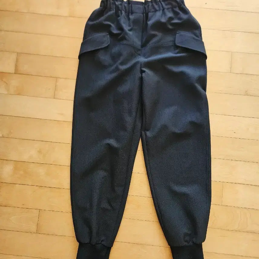 [BUNJANG] Mine Black Cargo Jogger Pants / 마인. 조거팬츠