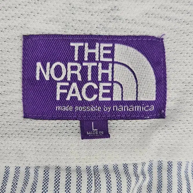 [BUNJANG] The North Face Purple Label Striped Shirt / [L]노스페이스 퍼플라벨 스트라이프 셔츠